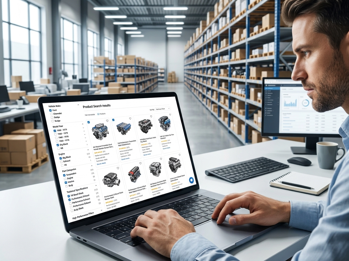 Custom Product Search Application